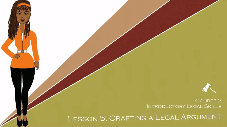 Crafting a Legal Argument