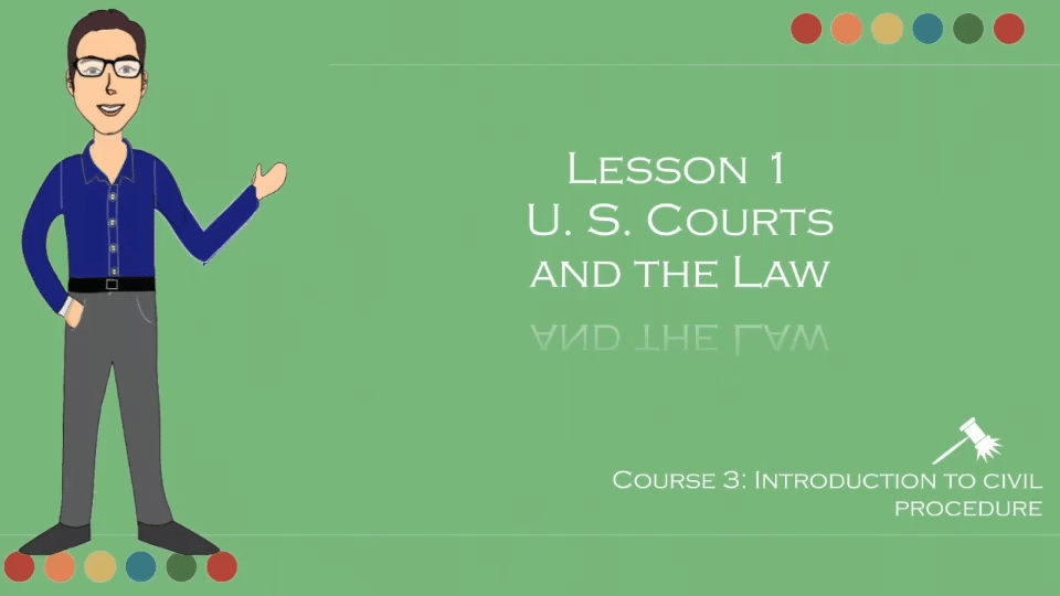 U.S. Courts and the Law