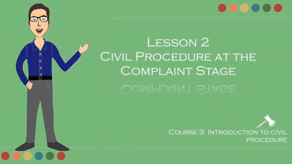 Civil Procedure at the Complaint Stage