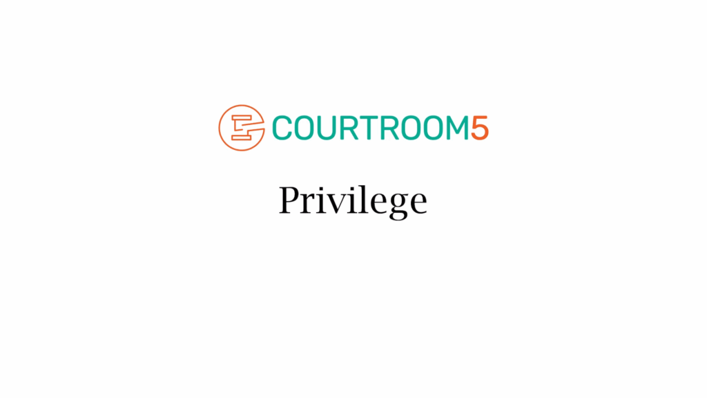 Privilege