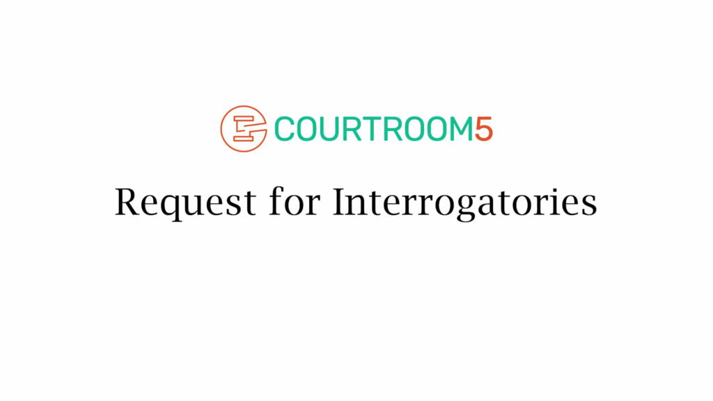 Request for Interrogatories