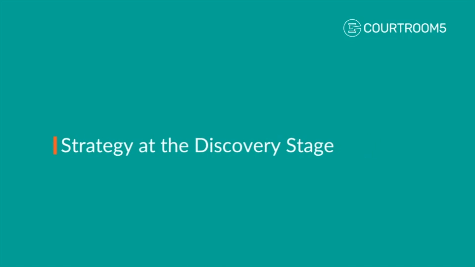 Strategy at the Discovery Stage