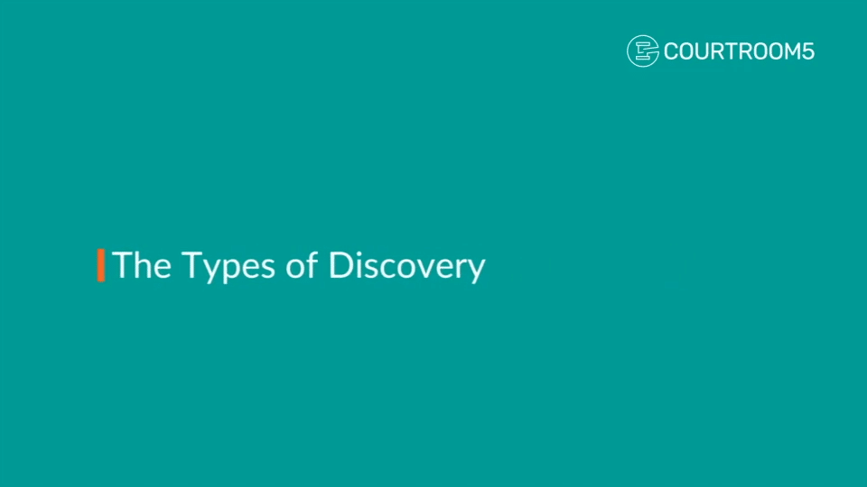 The Types of Discovery
