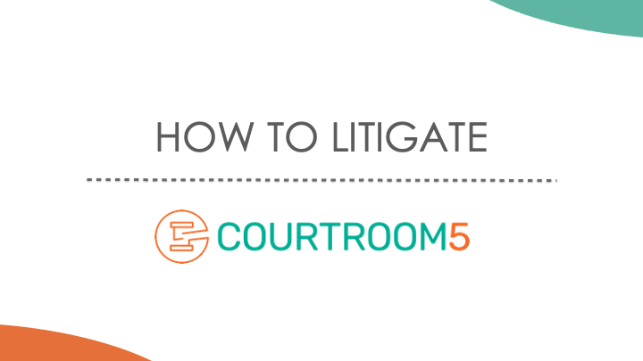 How To Litigate